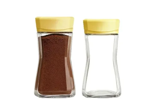 Glass Coffee Jars with Lids