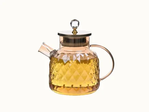 Heat Resistant Borosilicate Glass Water Teapots