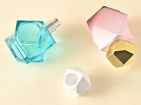 Glass Perfume Bottles with Lids — view 4