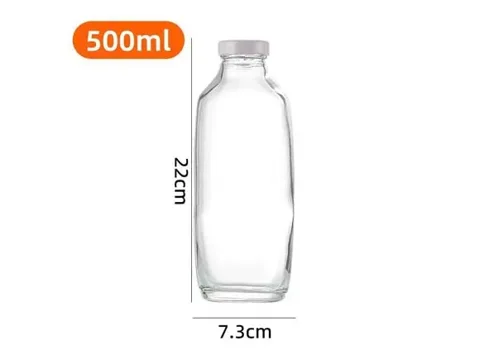 Glass Bottles With Metal Lids — view 4