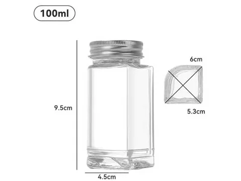 () Glass Food Storage Jars With Lids — view 2