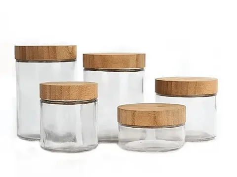Glass Food Jar