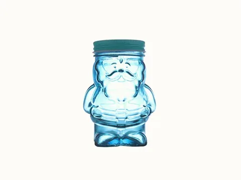 Blue Mason Jars Glasses
