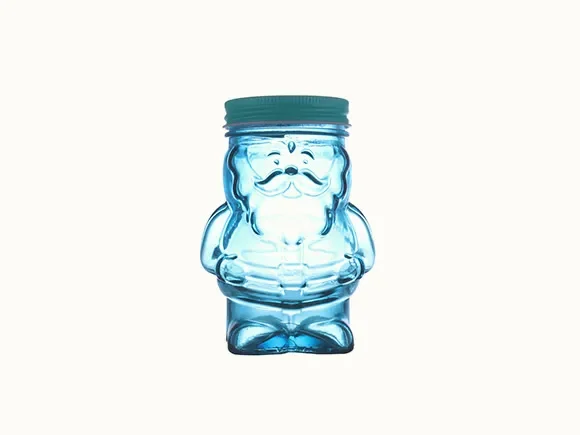 Blue Mason Jars Glasses — main view