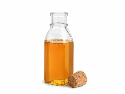Muth Jar Glass Honey Containers with Cork Lid