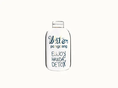 Clear Glass Beverage Bottles — view 2