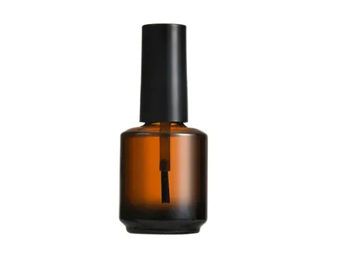 Amber Glass Nail Polish Bottles