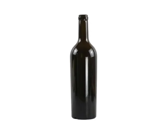 Heavyweight Cork Wide Shoulder Wine Bottles — main view