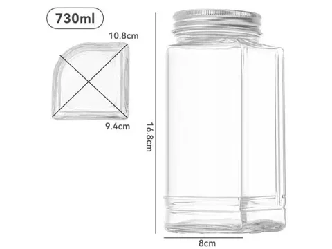 () Glass Food Storage Jars With Lids — view 7