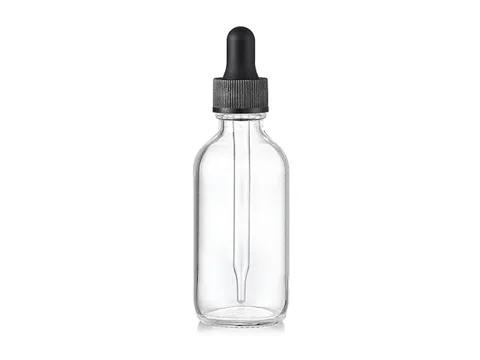Clear Glass Dropper Bottles
