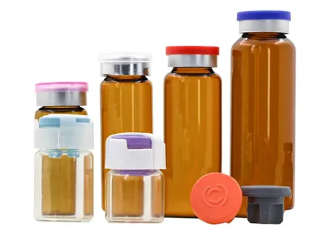 Mini Amber Glass Vials