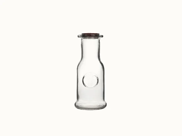Clear Glass Guice Bottles — main view