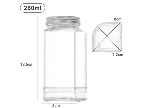 () Glass Food Storage Jars With Lids — view 4