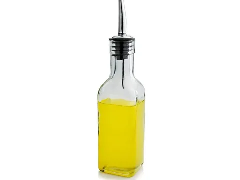 Clear Glass Olive Oil Dispenser Bottles