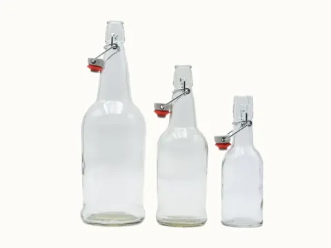 Swing Top Glass Beer Bottle