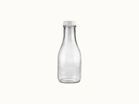 Quart Glass Milk Bottle With Lid