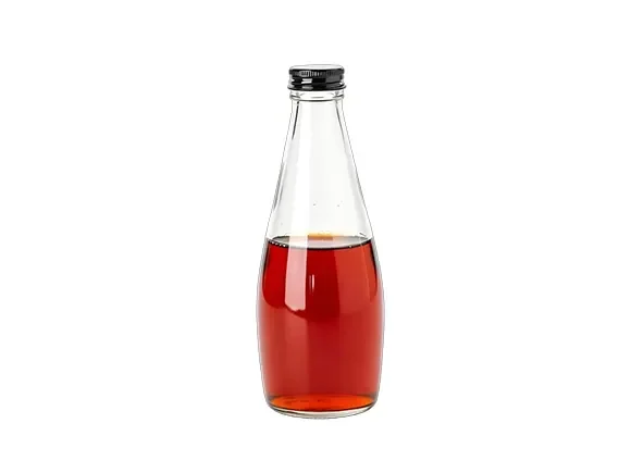 Glass Juice Bottles With Screw Lids — main view