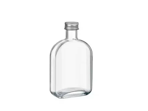 () () Glass Beverage Bottles With Lids