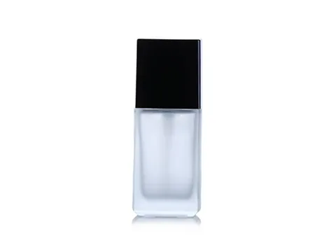 Liquid Foundation Square Glass Bottles