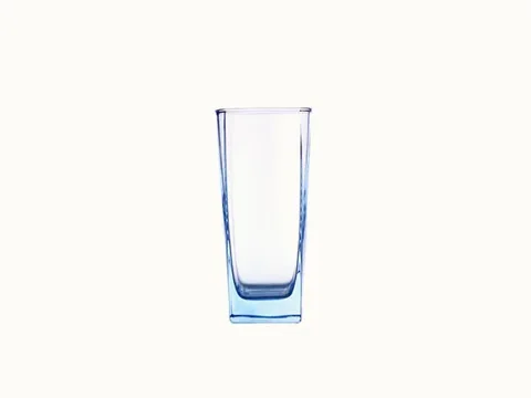 Blue Glass Straight Cup