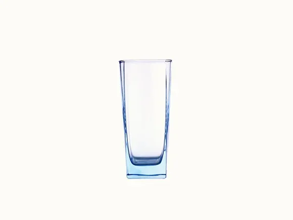 Blue Glass Straight Cup — main view