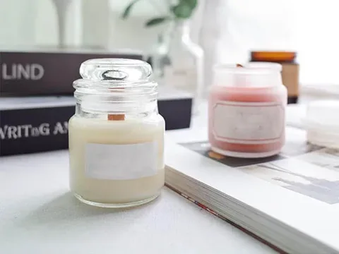 Candle Jars with Lid Logo — view 2