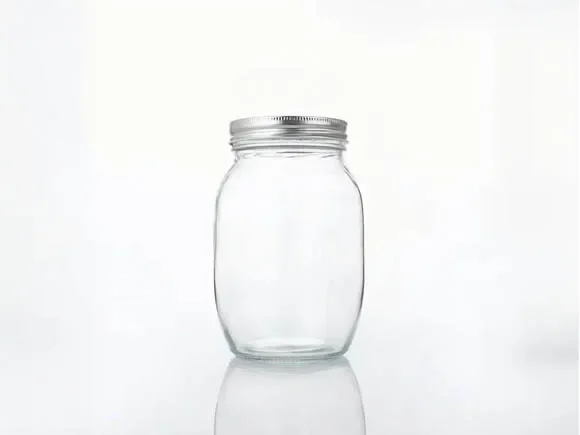 Square Round Glass Jars — main view