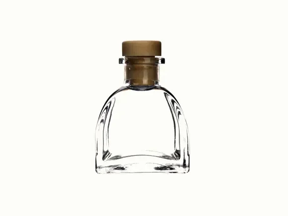 Clear/Pink/Red Glass Diffuser Bottles — main view