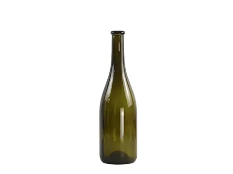 Burgundy Clear Wine Bottles — view 4
