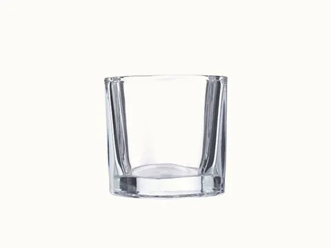 Clear Glass Tempered Wine Cup