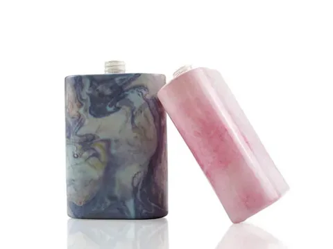 Pink Glass Perfume Bottles — view 2
