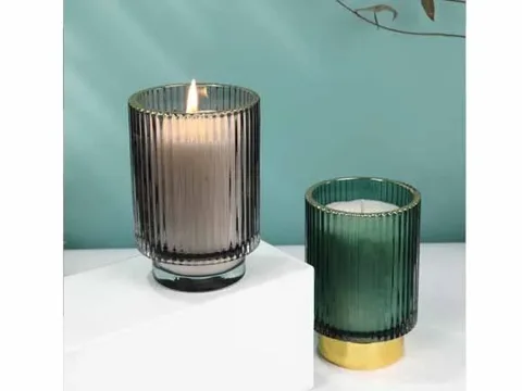 x13cm Candle Vessels Glass Jars