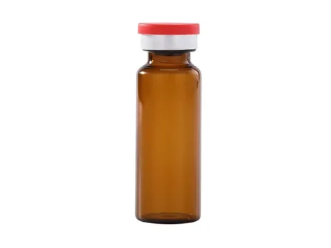 Mini Amber Glass Vials — view 2