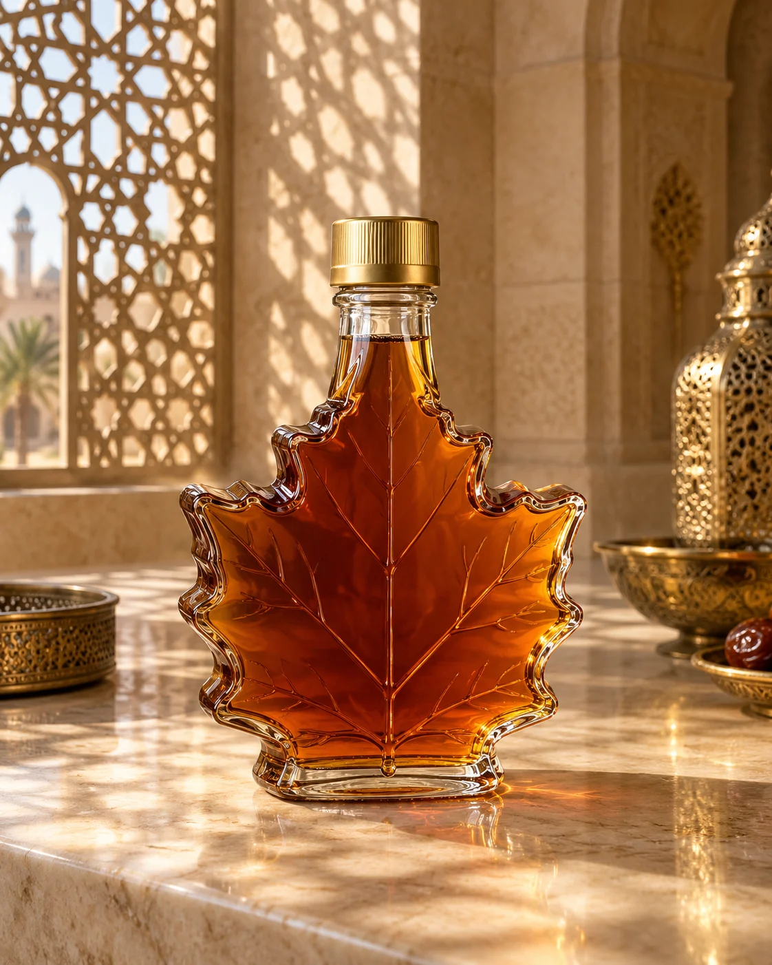 Glass Maple Syrup Bottles — visual reference AS0141