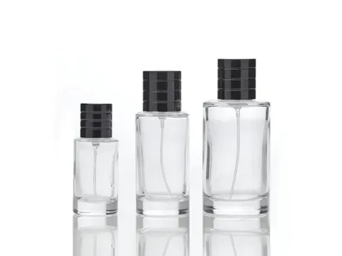 Cylindrical Shape Perfume Bottle — view 1
