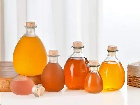Glass Liquor Bottles With Lids — view 2