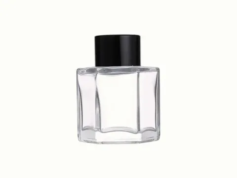 Round Carved Aroma Bottle — view 1